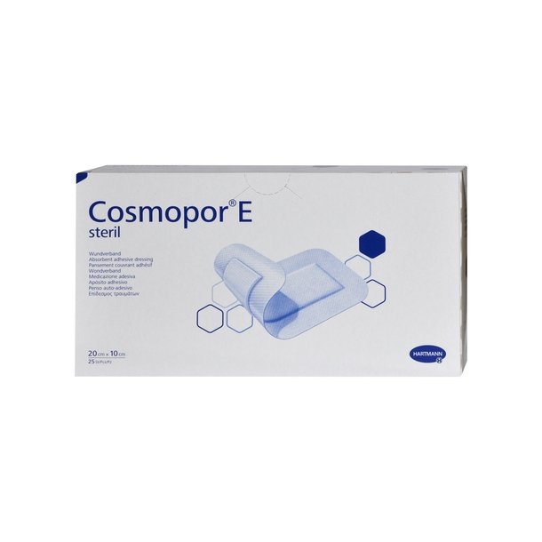 Cosmopor E - Sterile plastre 10 x 20 cm - 25 stk.