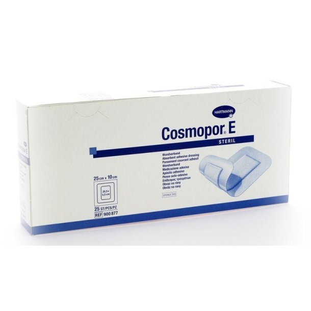 Cosmopor E - Sterile plastre 10 x 25 cm - 25 stk.