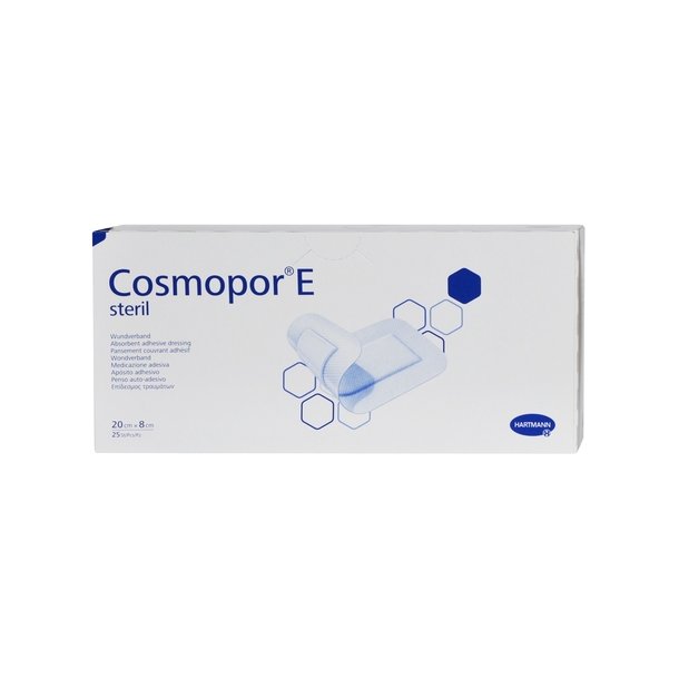 Cosmopor E - Sterile plastre 8 x 20 cm - 25 stk.