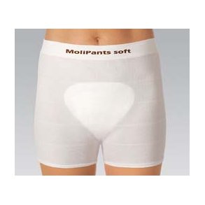 MoliPants Soft Long Leg Mesh Underpants - 5 pcs.