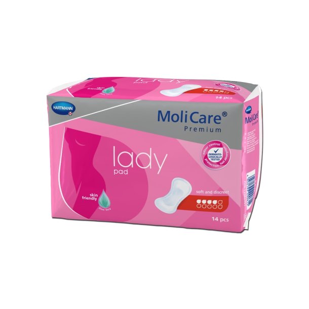 MoliCare Premium lady pads 4 drber - 14 stk.