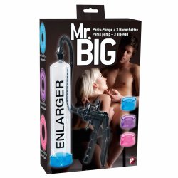 Mr Big Penis Pump with 3 Different Cuffs