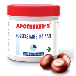 Hestekastanje Balsam med Røde Vinstokke - 250 ml.