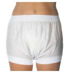 Suprima PVC Slip Form Fikseringstrusse med Ekstra Bred Linning, hvide