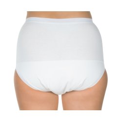 Suprima Inkontinens Bomuldsfikseringstrusse med Lomme