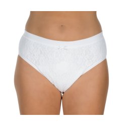 LaDonna Hvid Inkontinens Fikseringstrusse med Lomme