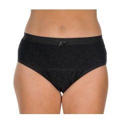 LaDonna Sort Inkontinens Fikseringstrusse med Lomme