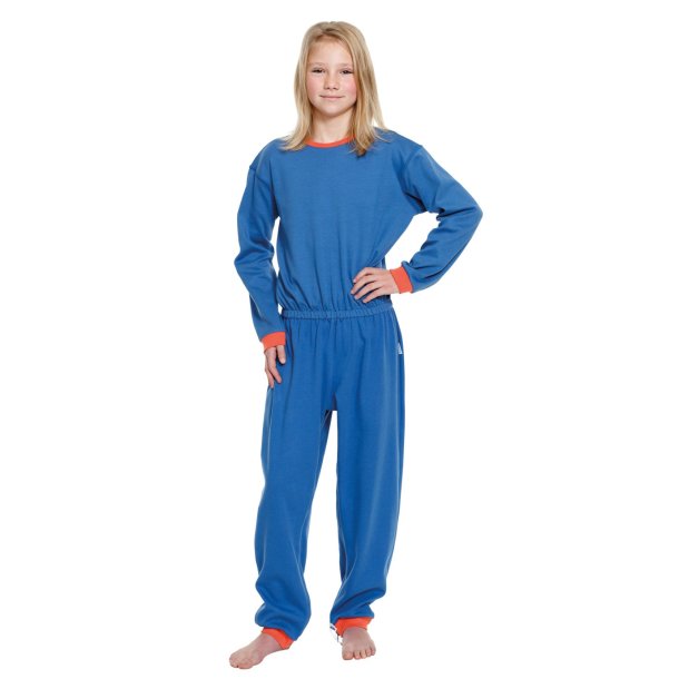 Suprima Bodystocking til Brn med Lynls i Ben og Ryg