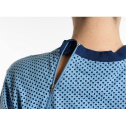 Suprima Care Function Pyjamas, Zipper in Legs and Back