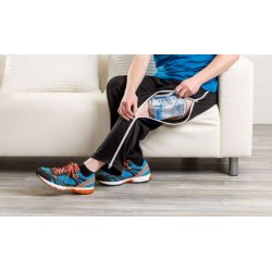 Pleje-Trnings Bukser med lynls i begge ben