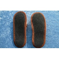 Hjemmesko i Ren Merinould - bl nuance