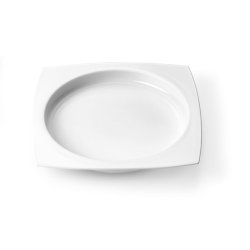 Vitility Plate with High Rim