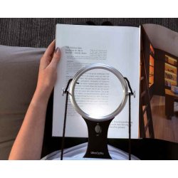 Vitility hanging magnifying glass on string