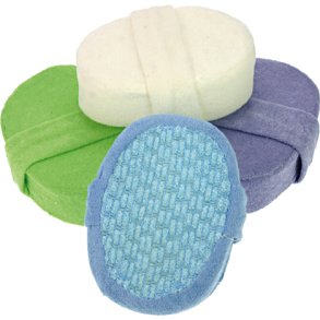 Badesvamp med Hndtag - forskellige farver