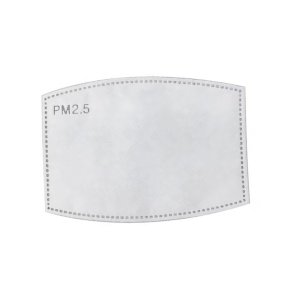 PM 2.5 Filter til vaskbart mundbind - 5-lags (1 stk.)