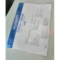 Face visor to protect the face